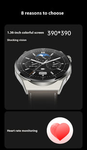 Bluetooth Call Heart Rate Sleep Monitoring Smartwatch