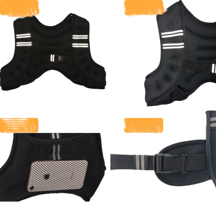 Weight-bearing Clothing Vest Vest Iron Sand Sand Bag Weight Bag Fitness Exercise Equipment